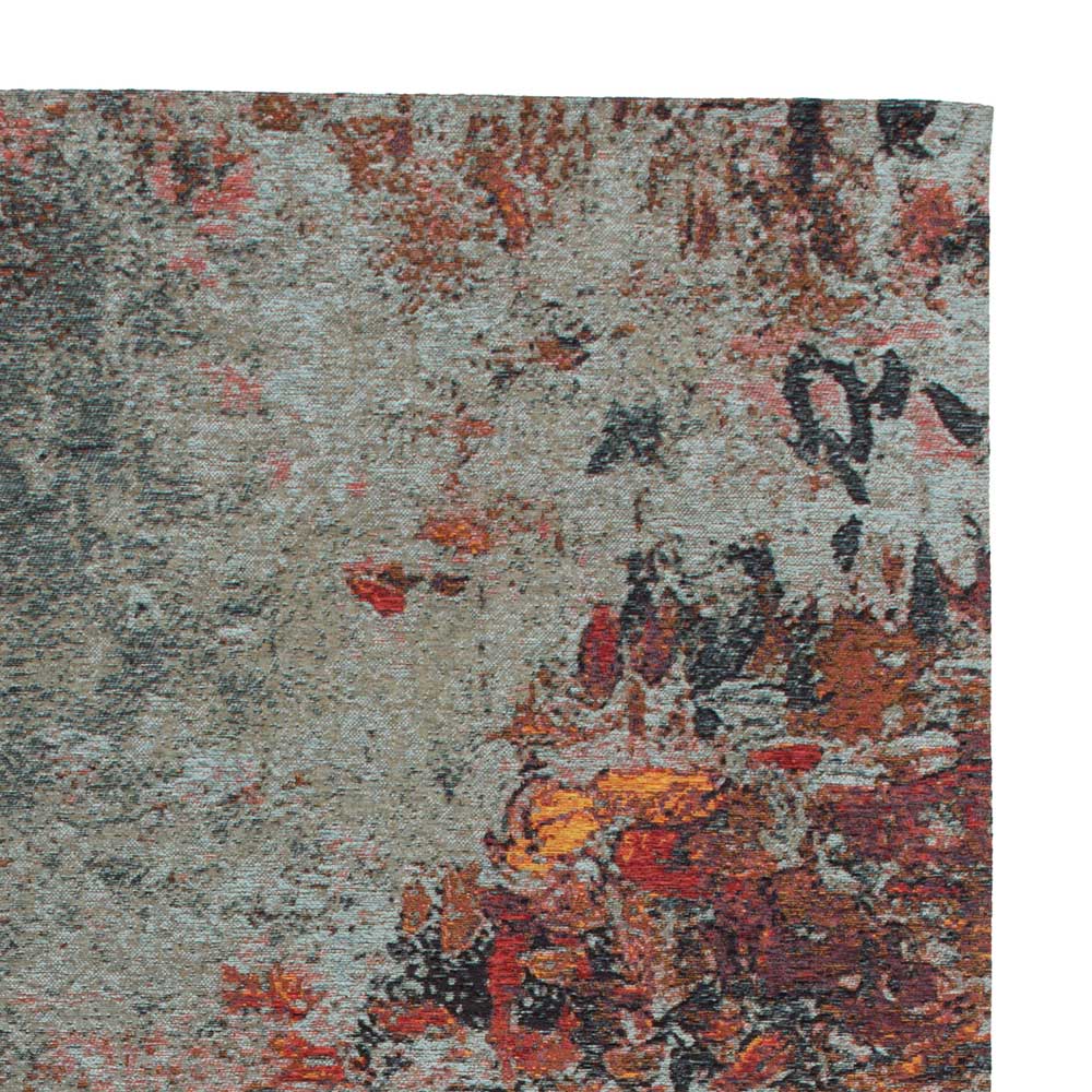 Vintage Teppich Sharko aus Kurzflor mit abstraktem Muster