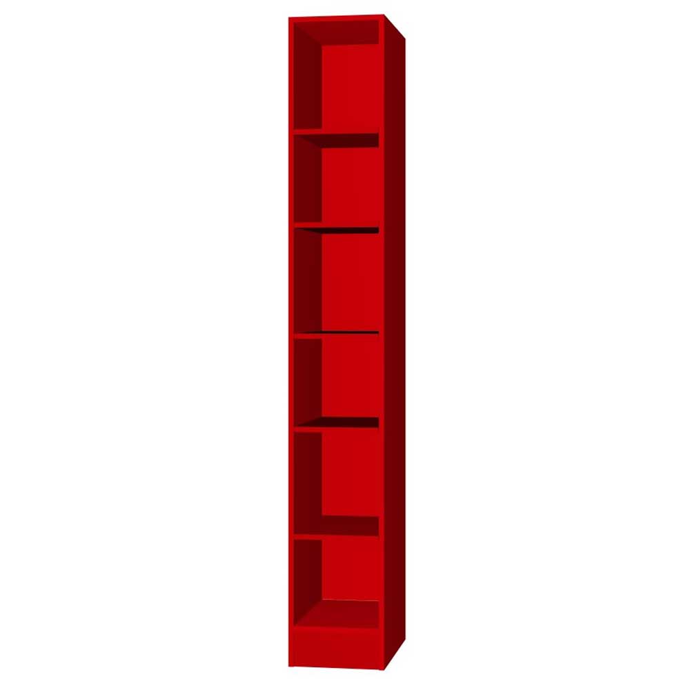 Küchenregal Versi in Rot 30 cm breit