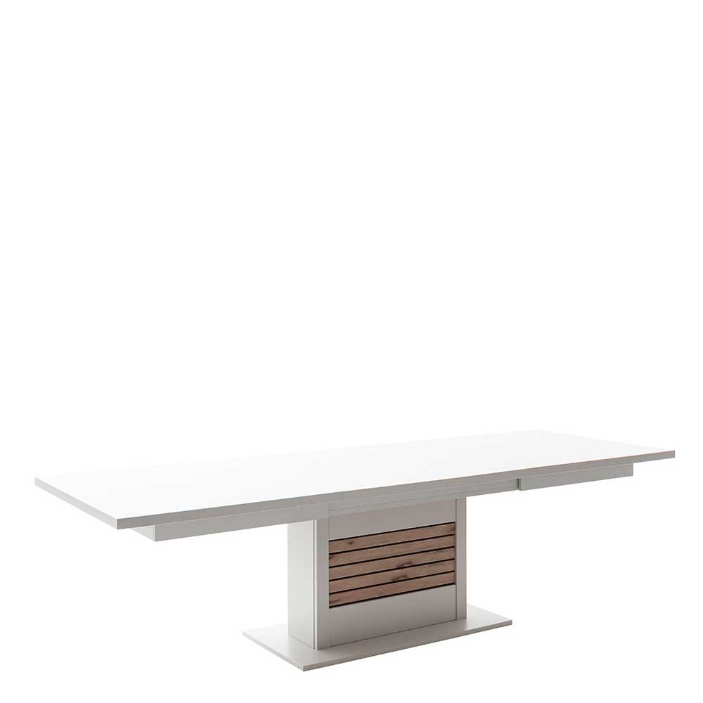 Esszimmer Tisch Polar mit zwei Einlegeplatten bis 280 cm breit