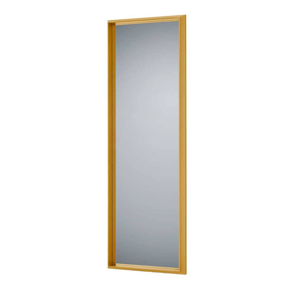 Spiegel Goldfarben Iwarni 150 cm hoch zur Wandmontage