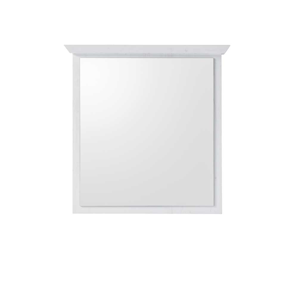 Wandspiegel Pantina mit weißem Rahmen