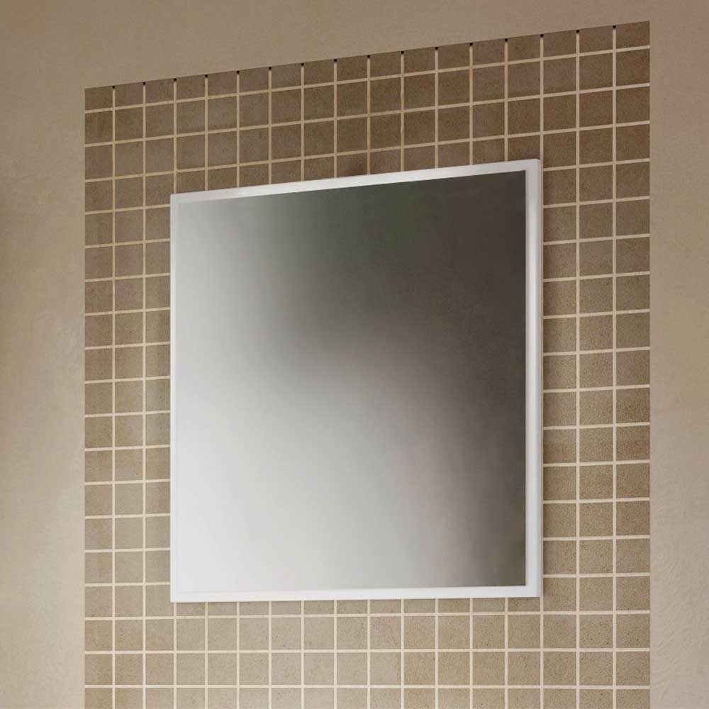 Badspiegel Cavina in Weiß 60 cm breit