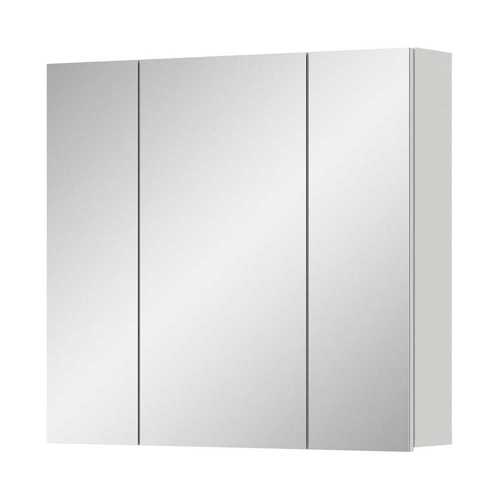 Badezimmer Spiegelschrank Adeass 82 cm breit in modernem Design