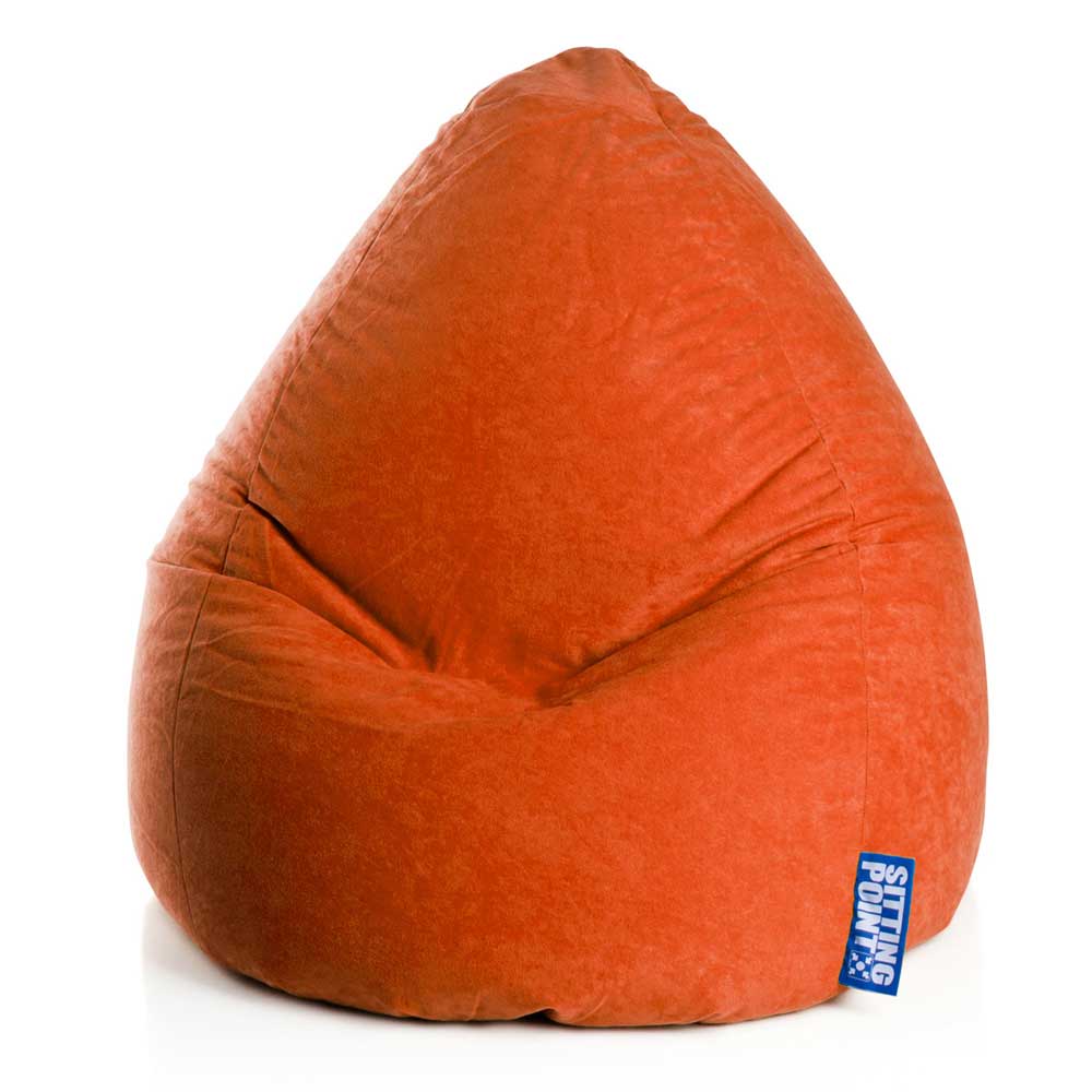 Sitzsack Rosso in Orange