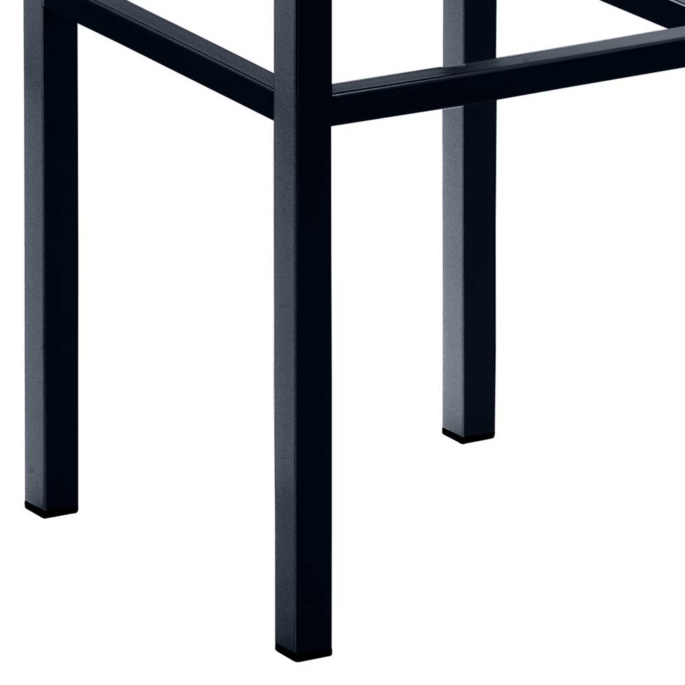 Tresenstuhl Patrosan in Beige und Schwarz mit 81 cm Sitzhöhe