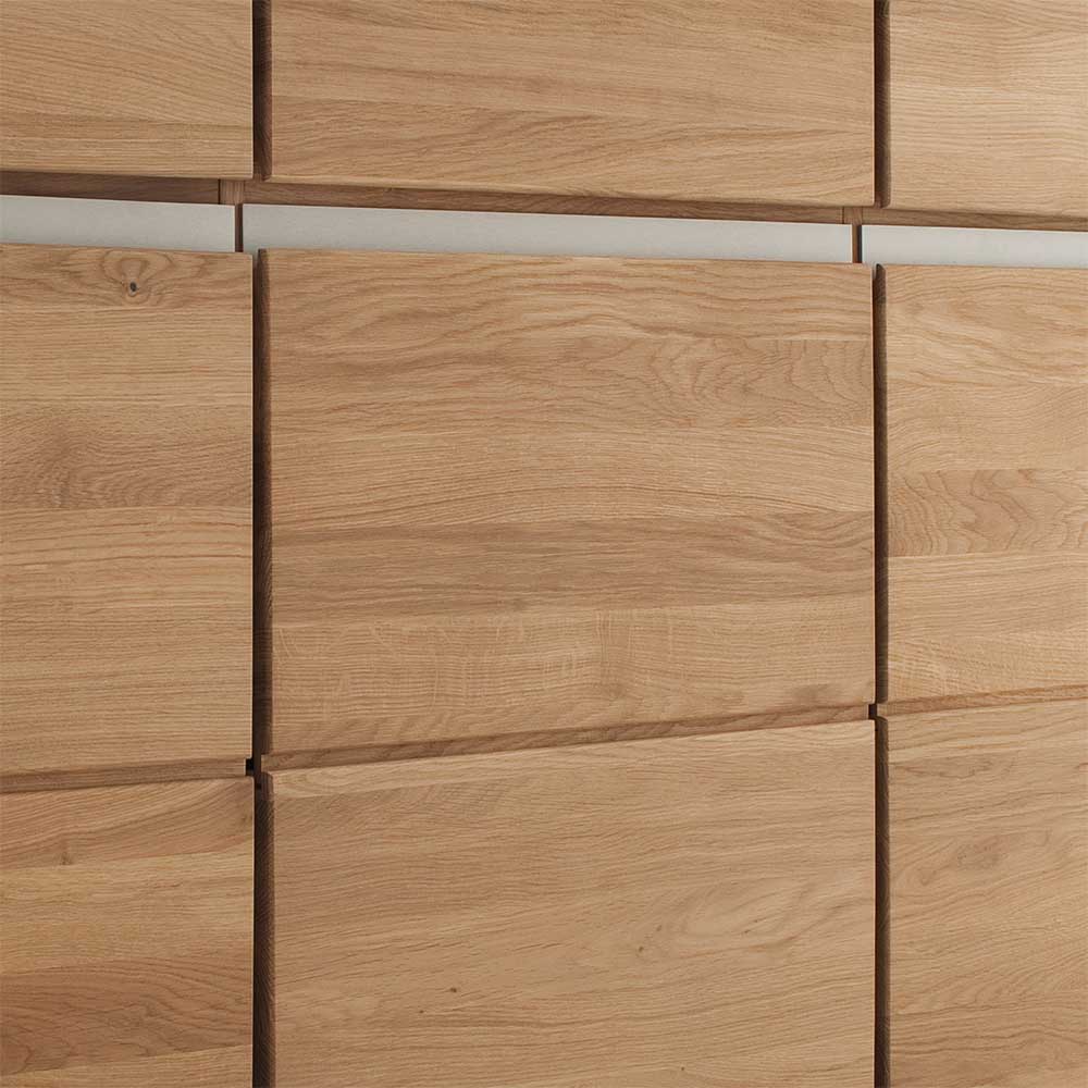 Wohnzimmer Sideboard Vlarenzo aus Wildeiche Massivholz 180 cm
