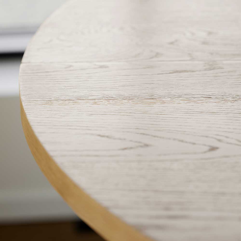 Moderner Esszimmer Tisch Vicados aus Eiche teilmassiv 130 - 180 oder 230 cm