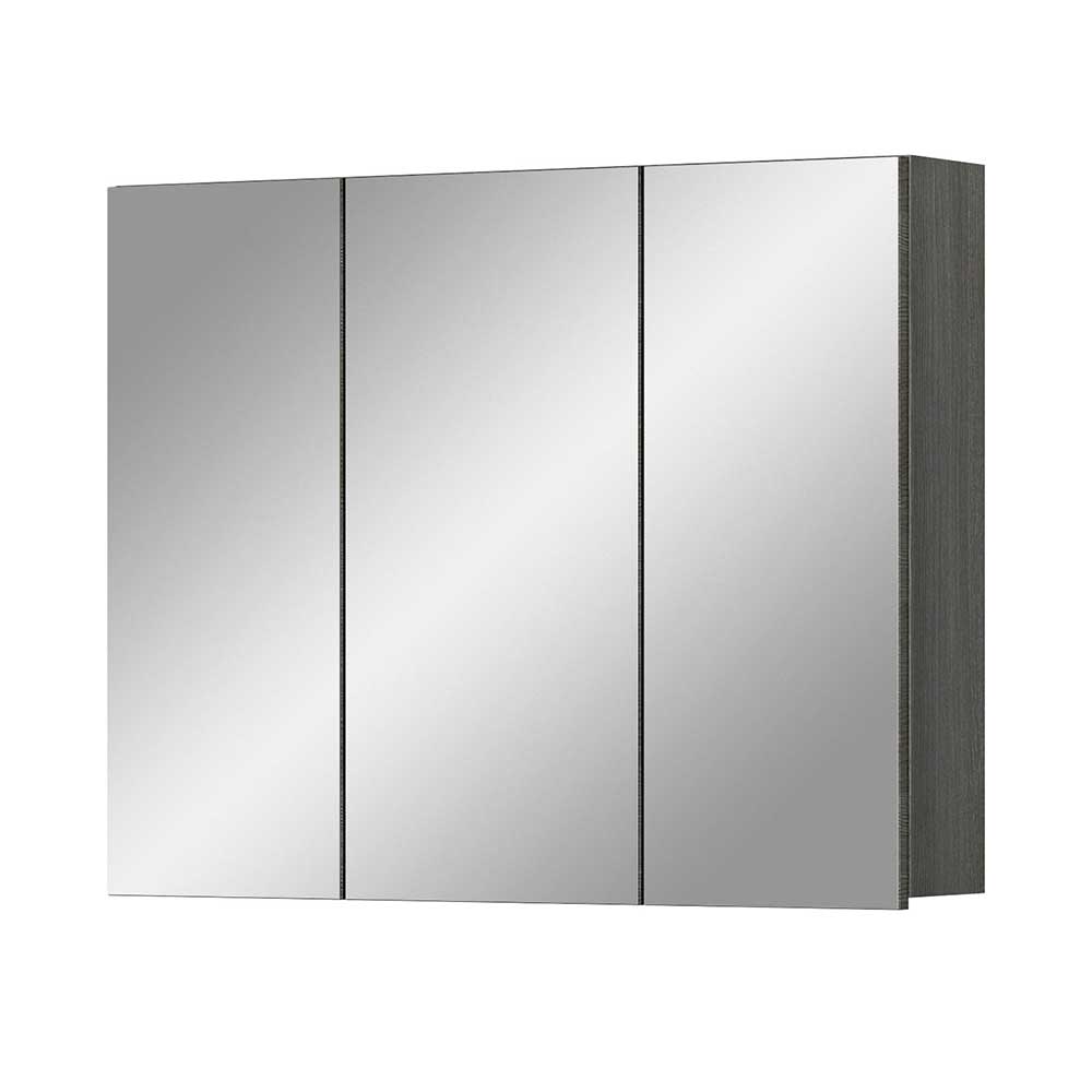 Badezimmer Spiegelschrank Julata 80 cm breit in modernem Design