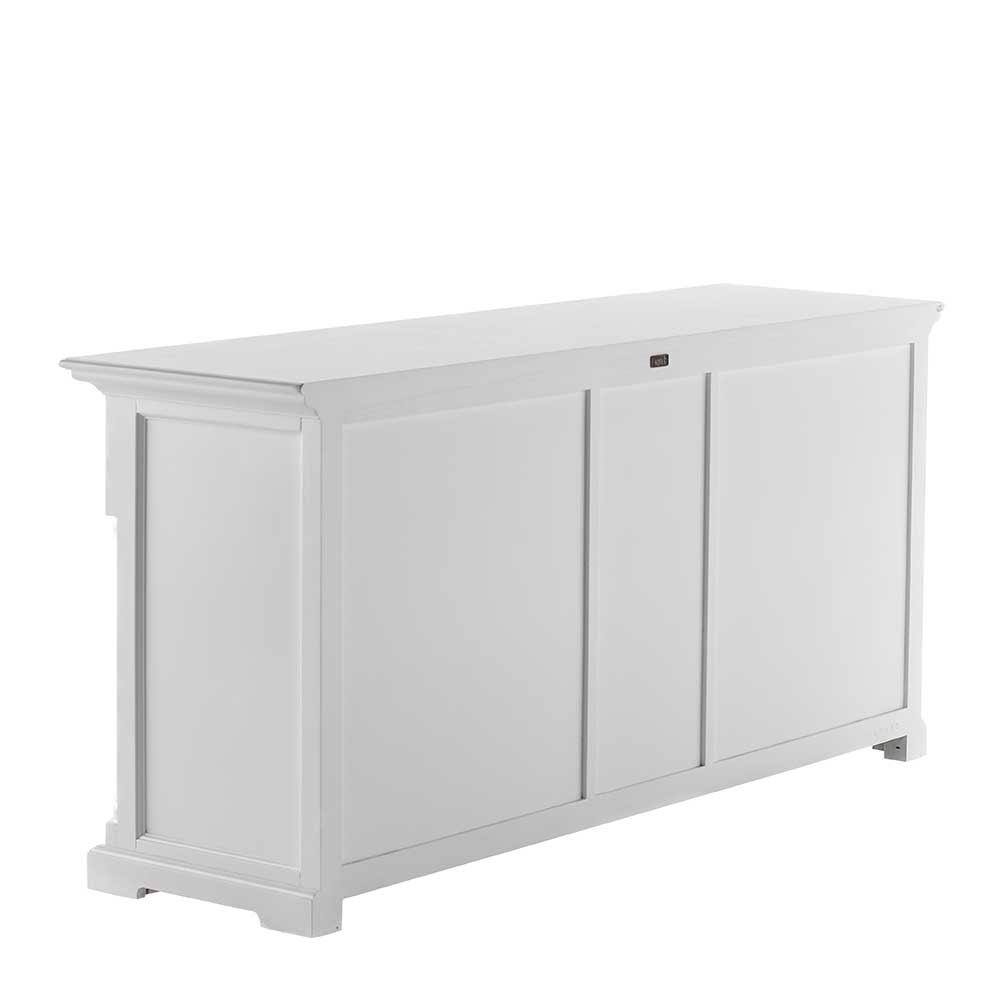Sideboard Landhausstil Relisas in Weiß 180x85x50 cm