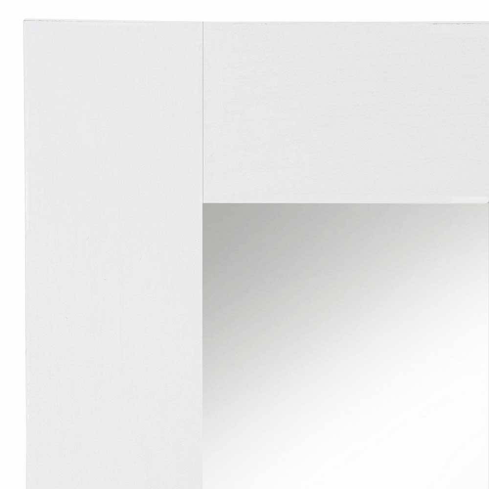 Skandi Design Klappspiegel Cingstan in Weiß 180 cm hoch