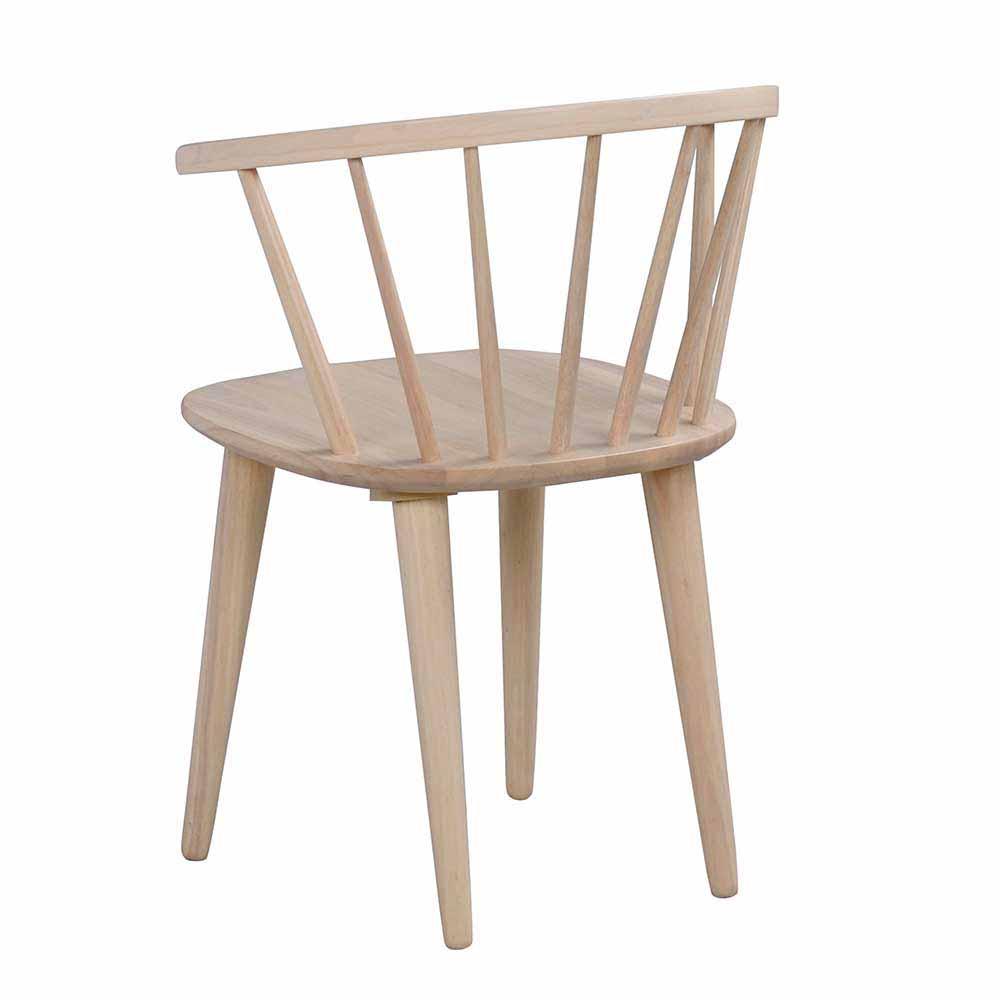 Stuhl Oninawa aus Holz massiv (2er Set)