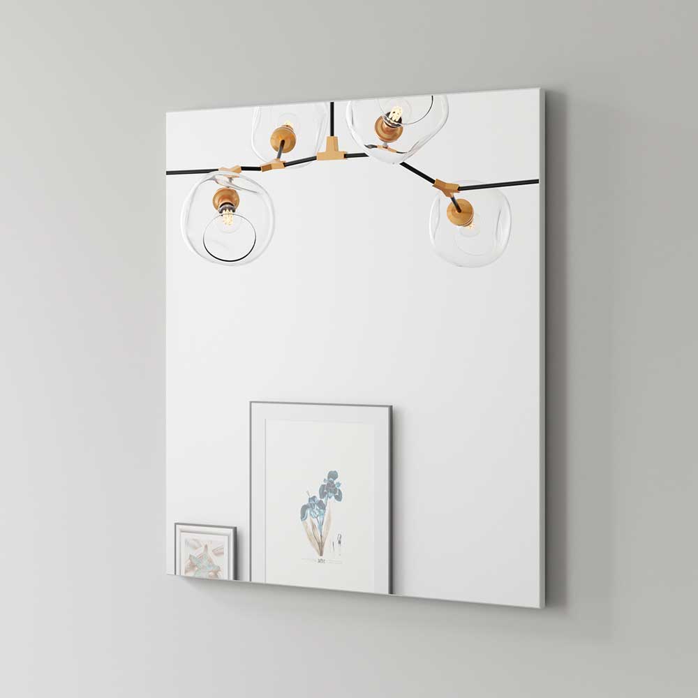Wandspiegel Mazira in modernem Design 60 cm breit - 70 cm hoch