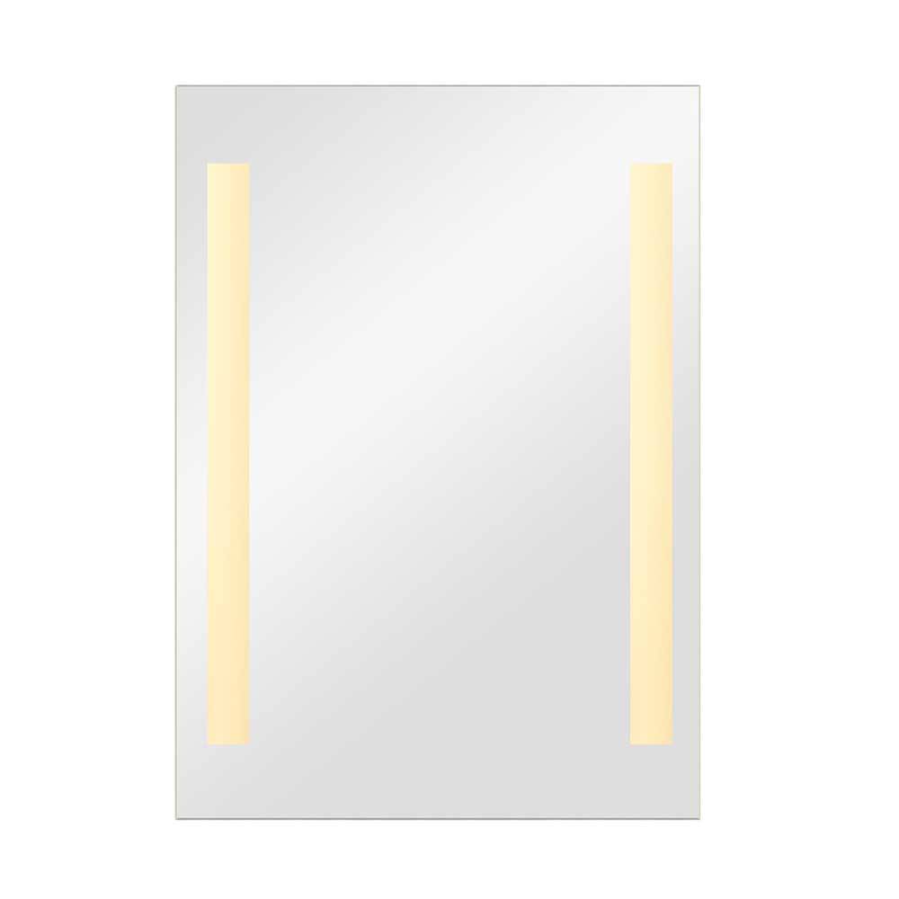 Beleuchteter Wandspiegel Akzenta 70 cm hoch in rechteckiger Form
