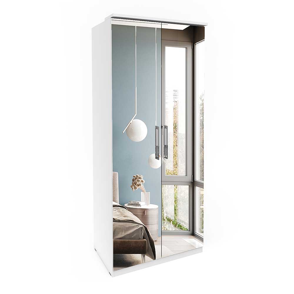 Schlafzimmerschrank Alessia mit Spiegeltüren in modernem Design