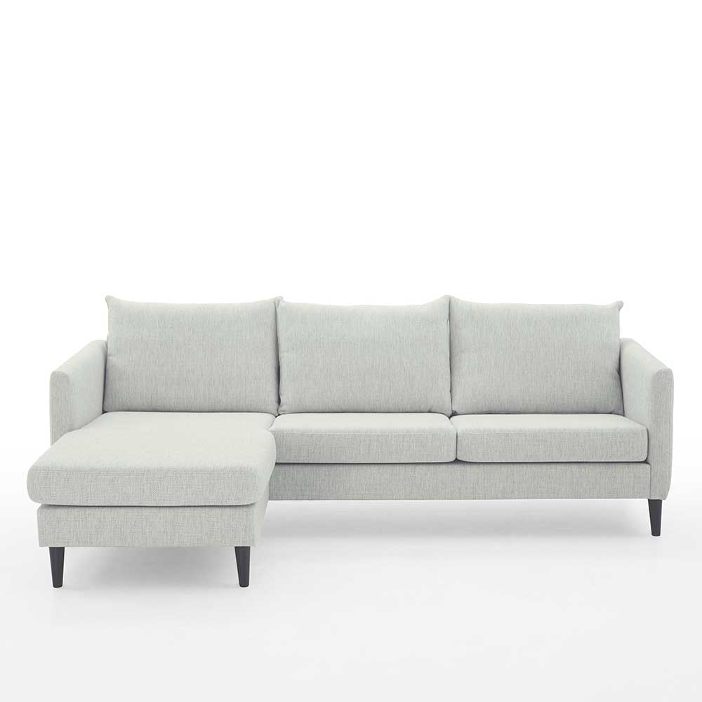 Offwhite Skandi Sofa Ratisca 227 cm breit mit Armlehnen