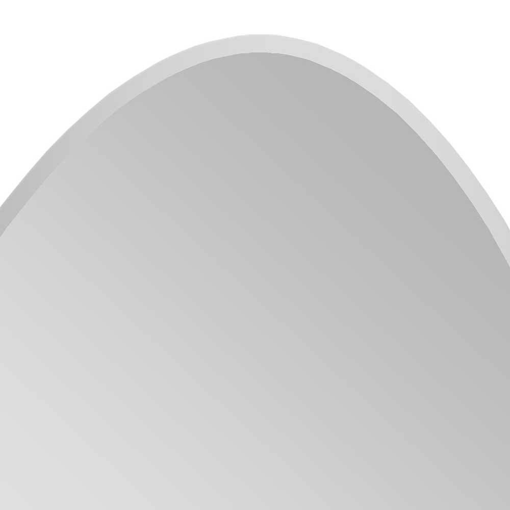 Flurspiegel Corano in ovaler Form mt Facettenschliff