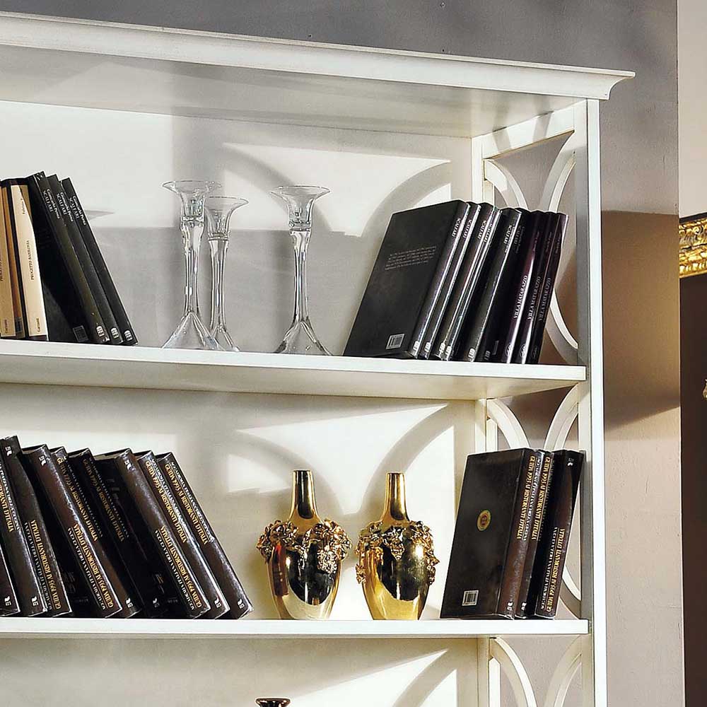 Bücher Standregal Amare in Weiß 190 cm hoch
