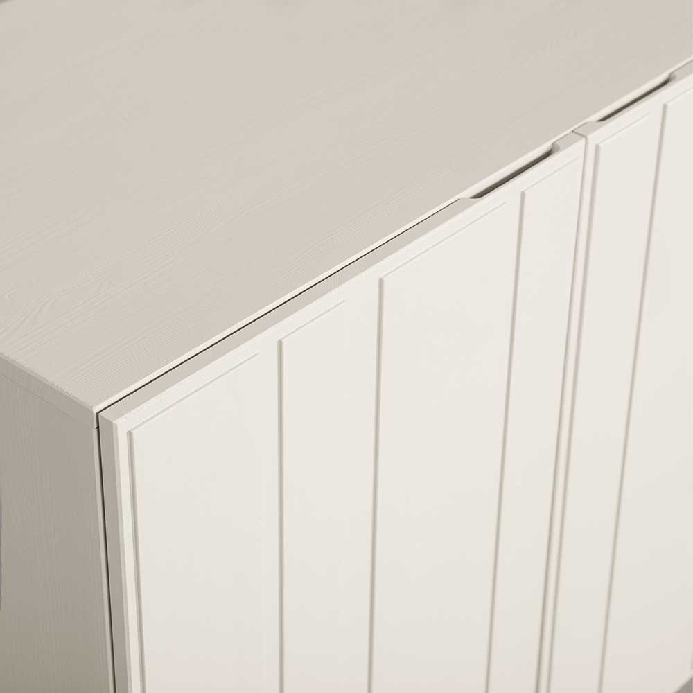 Hellgraues Sideboard Bosso in modernem Design 180 cm breit