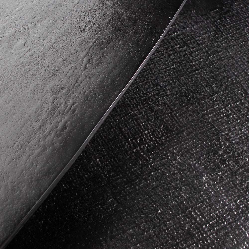 Sofatisch Set Pabluna in Schwarz in Wankelform (zweiteilig)
