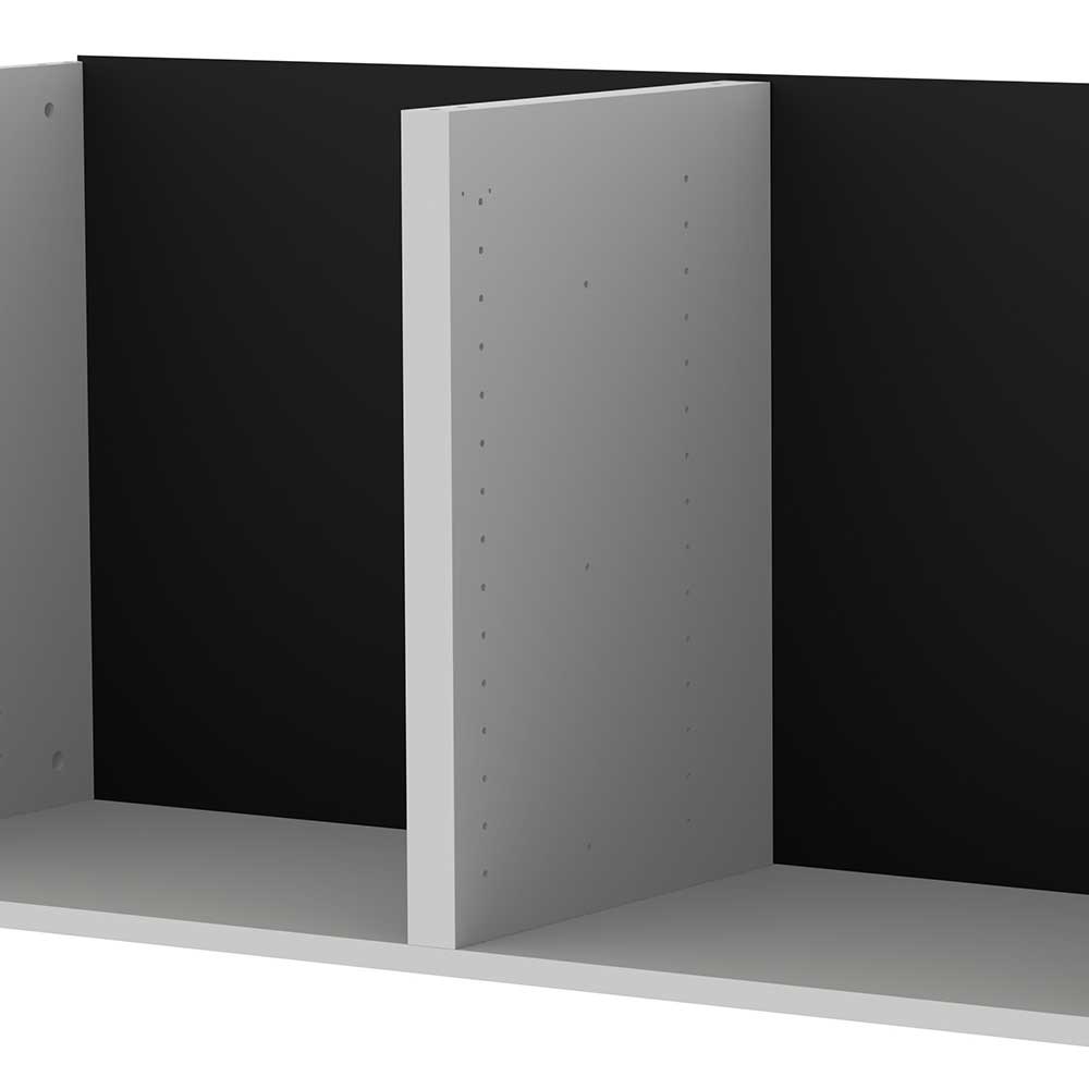 Wandboard Rotrel in Weiß und Schwarz rechteckige Form