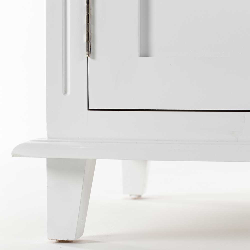 Landhaus Esszimmer Sideboard Lominda in Weiß lackiert 180 cm breit