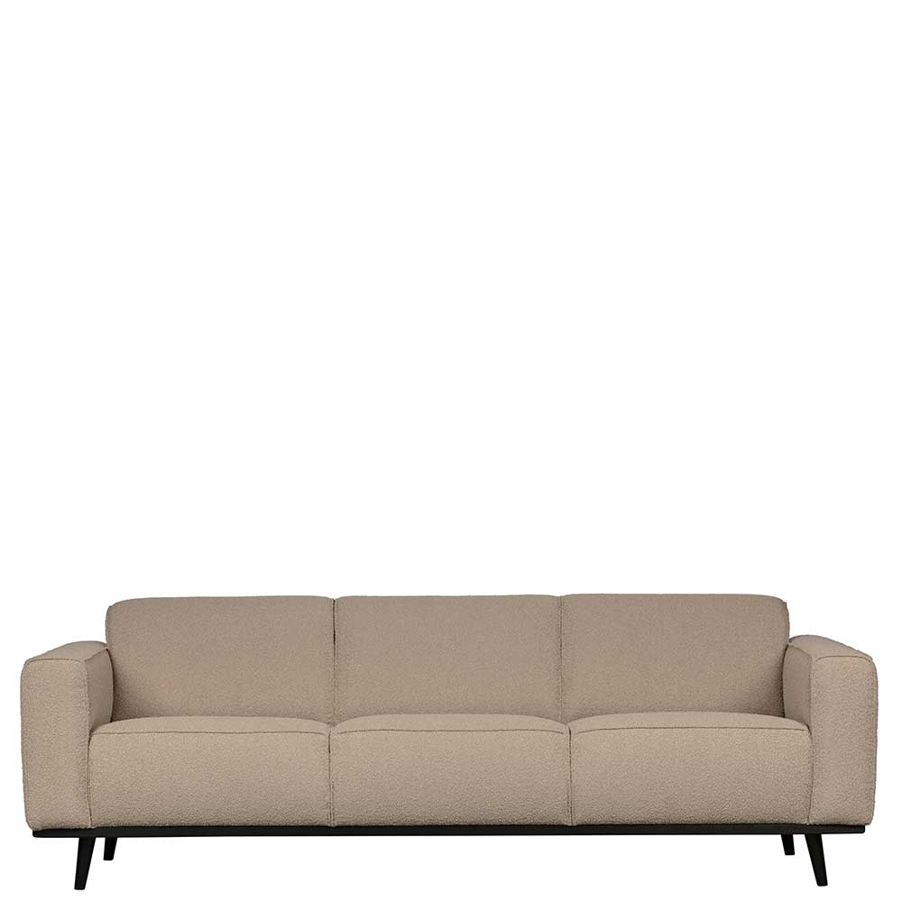 3er Sofa Wonder in Beige 230 cm breit