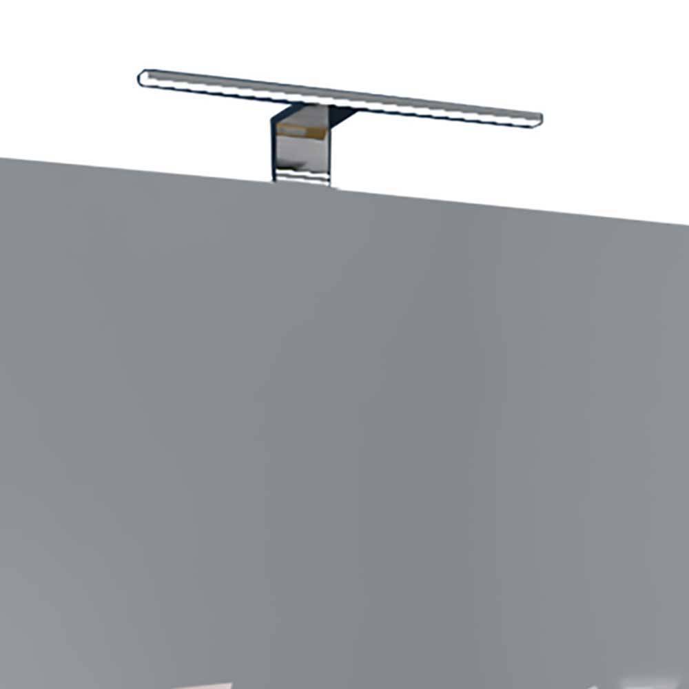 Badezimmermöbel Set hängend Kanmura in Anthrazit 150 cm hoch (dreiteilig)