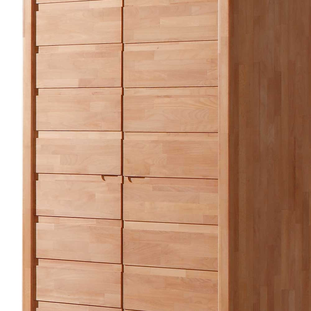 Kleiderschrank Ocna aus Buche Massivholz