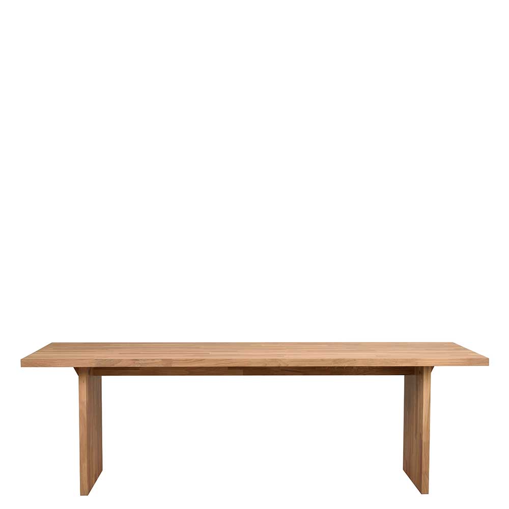 Skandi Esszimmer Tisch Yulandra - Eiche Massivholz geölt 240 cm breit