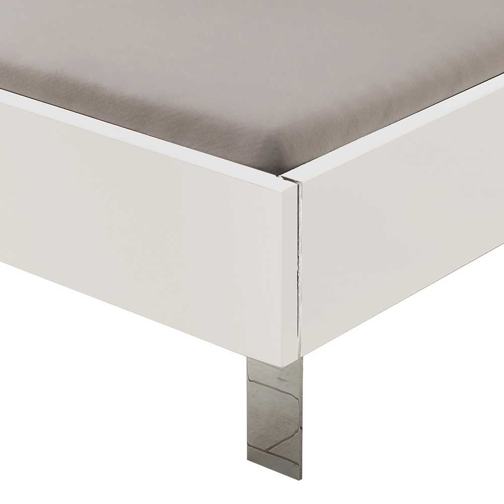 Weißes Bett - viele Größen Sandano in modernem Design Made in Germany
