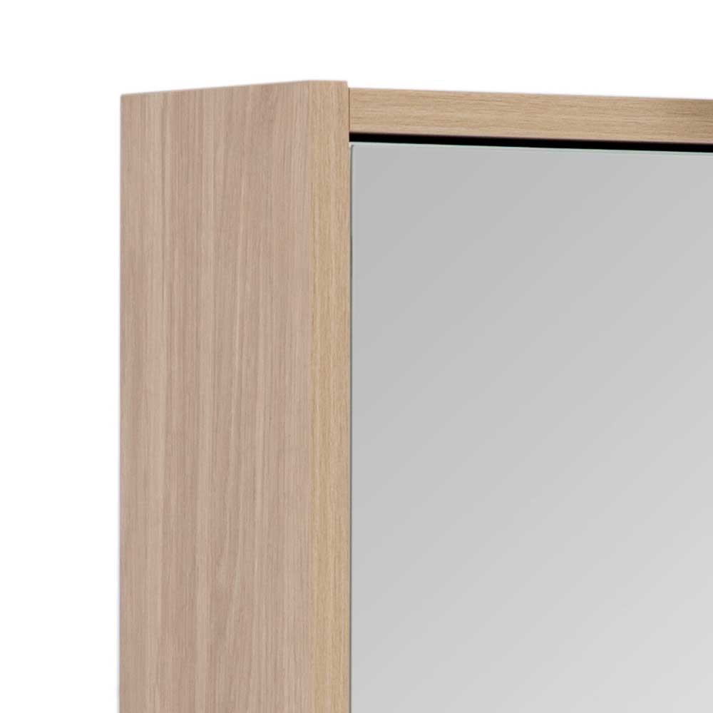 Badezimmer Spiegelschrank Vinodoras 3 türig mit LED Beleuchtung