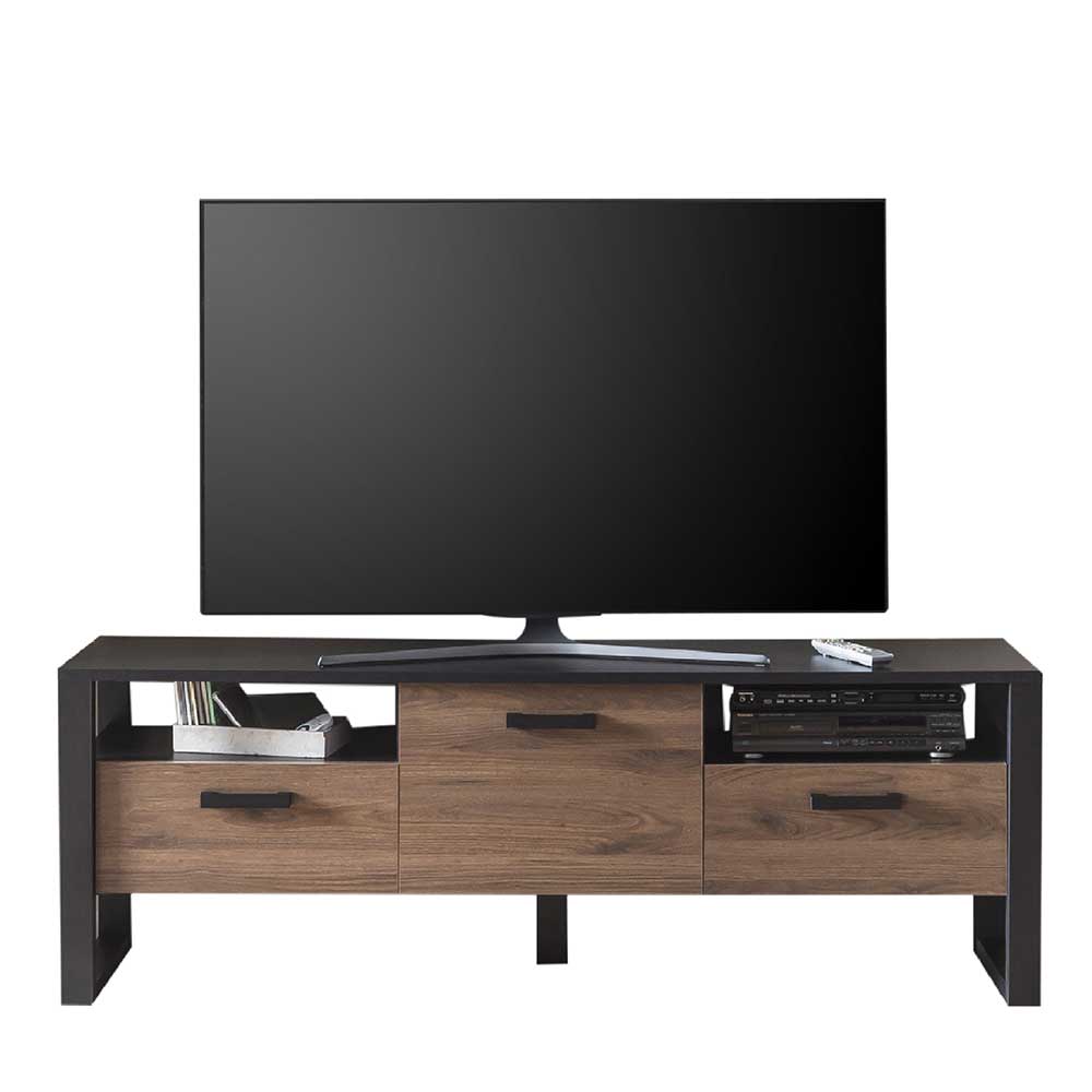 TV-Lowboard modern Besi 181 cm breit melaminbeschichtet