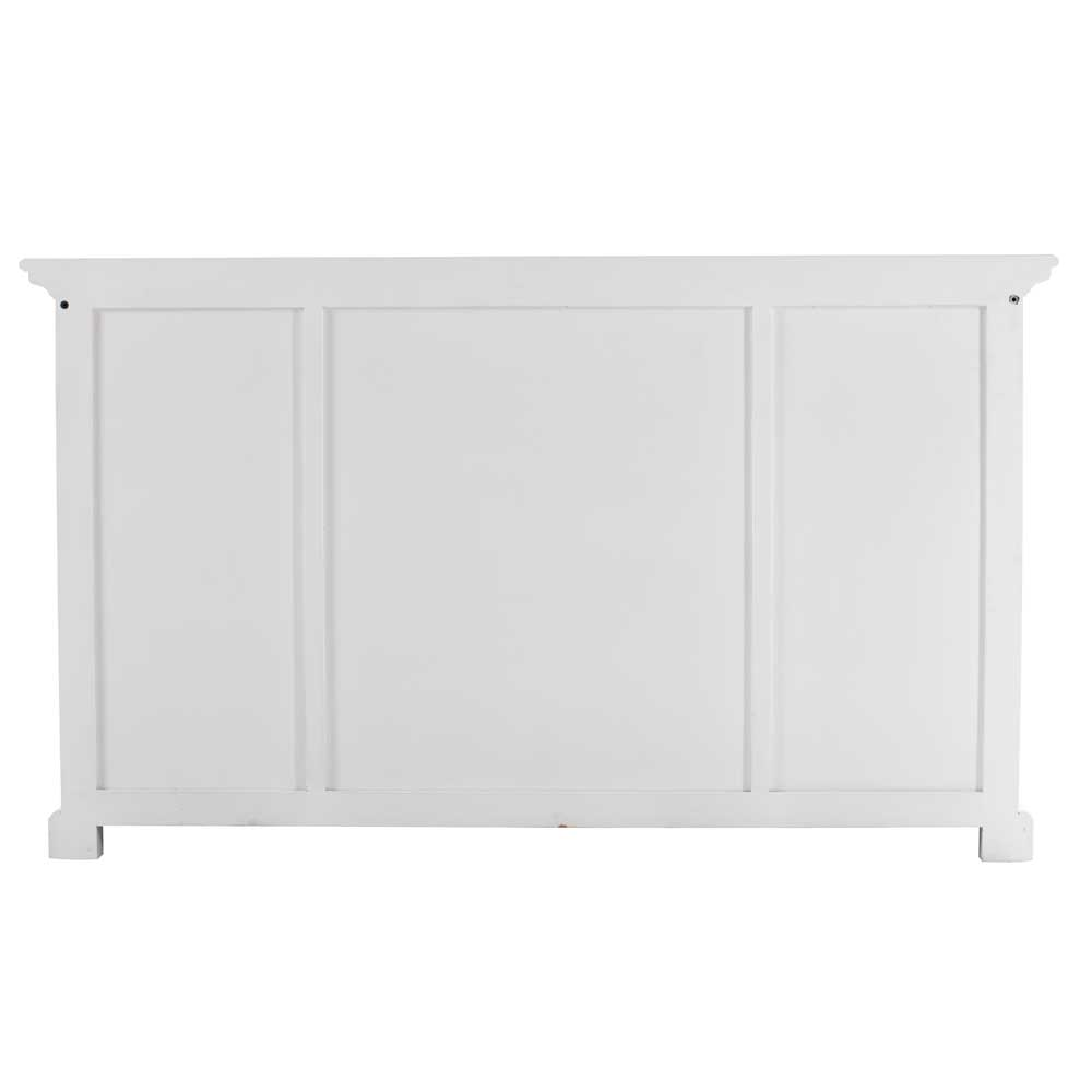 Landhausstil Sideboard Lacromas in Weiß 145 cm breit