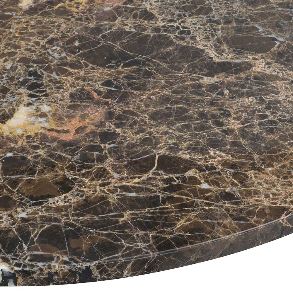 Marmor Couchtisch Apulco mit Steinplatte in modernem Design