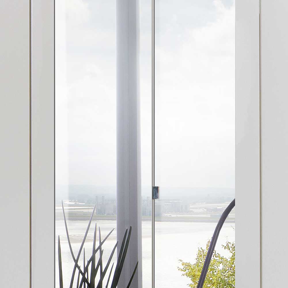 XL Schlafzimmerkleiderschrank Enrossino 270 cm breit mit Spiegeltüren