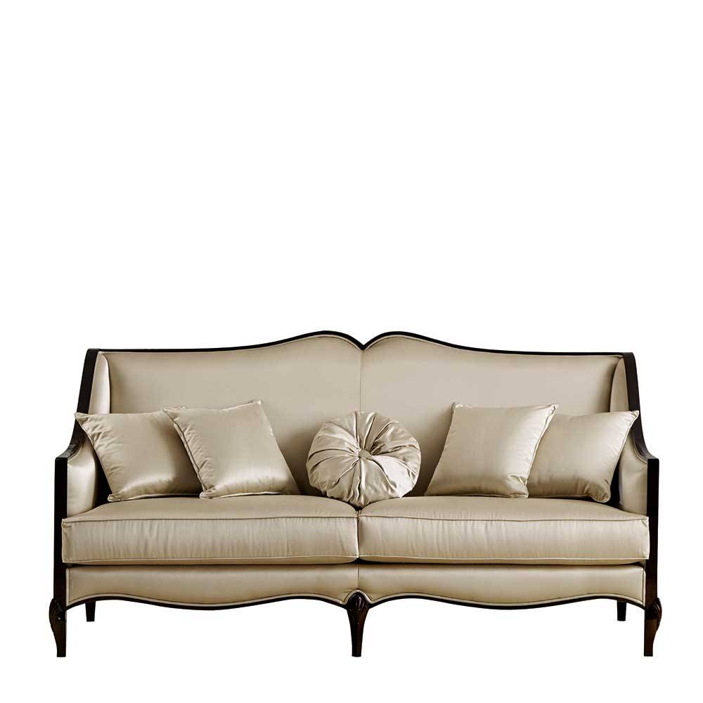 Hochwertige Couch Caldiza im klassischen Stil 206 cm breit