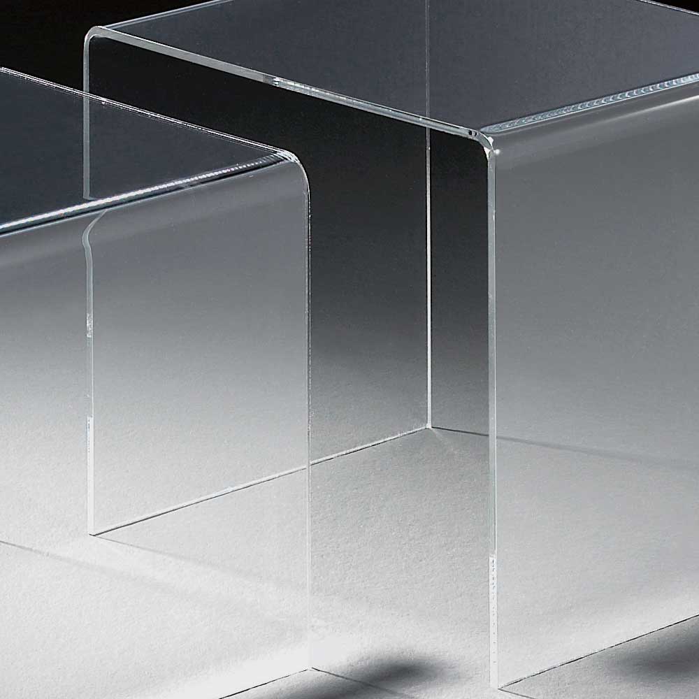 Zweisatztisch Hannah aus Acrylglas modern (zweiteilig)