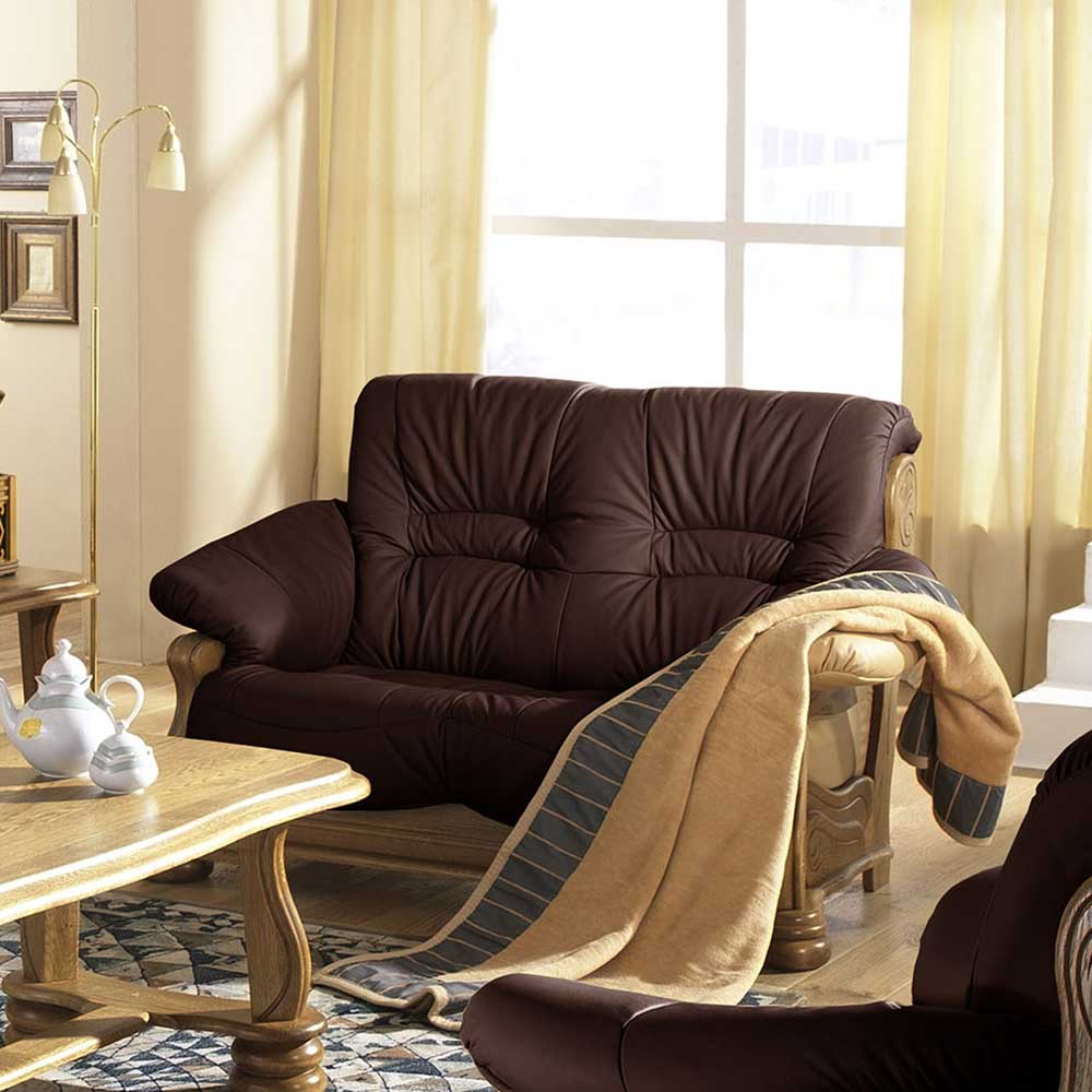 Wohnzimmer Sofa Corbit Made in Germany im rustikalen Stil