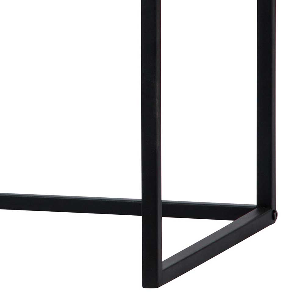 Loft Design Schreibtisch Tiamo in Schwarz 110 cm breit