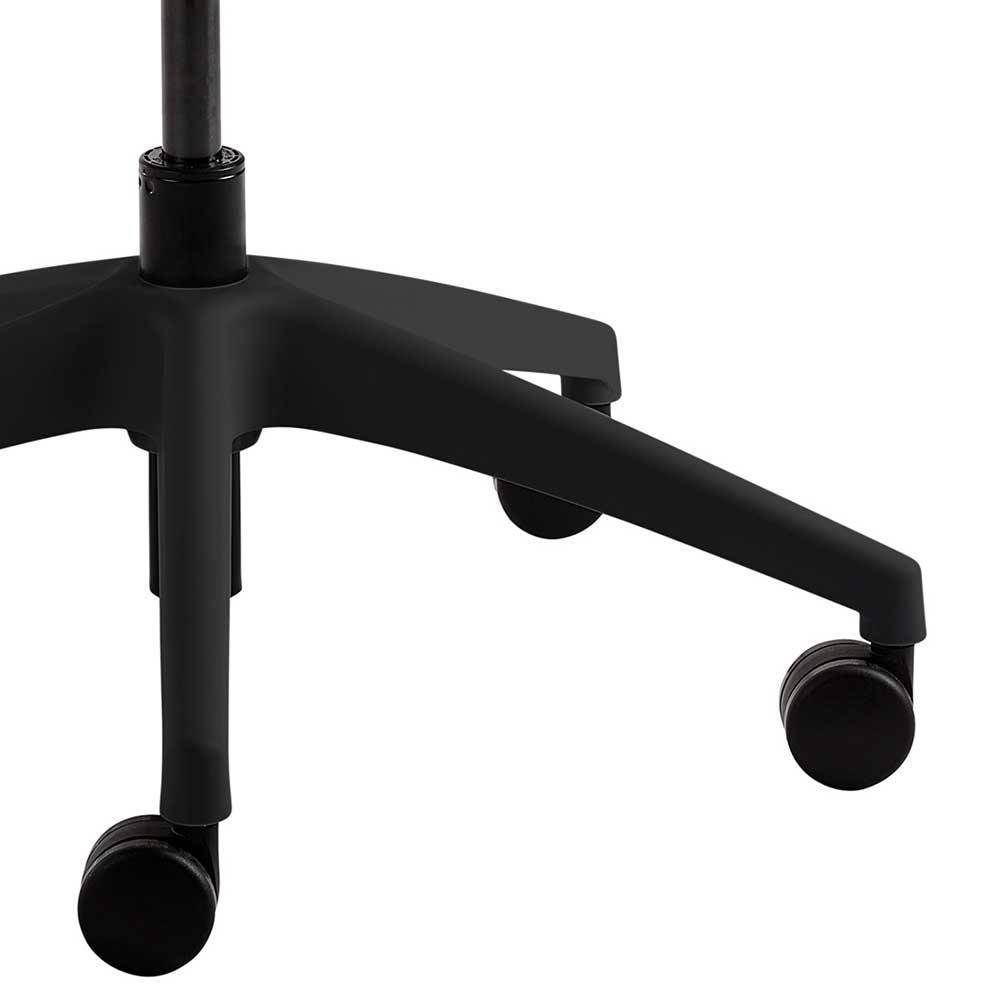 Schreibtischstuhl Condy in Anthrazit Mesh mit verstellbarer Rückenlehne