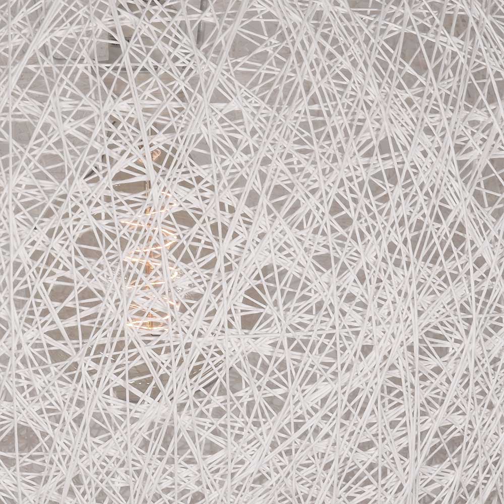 Hängeleuchte Coralli in Weiß im Skandi Design