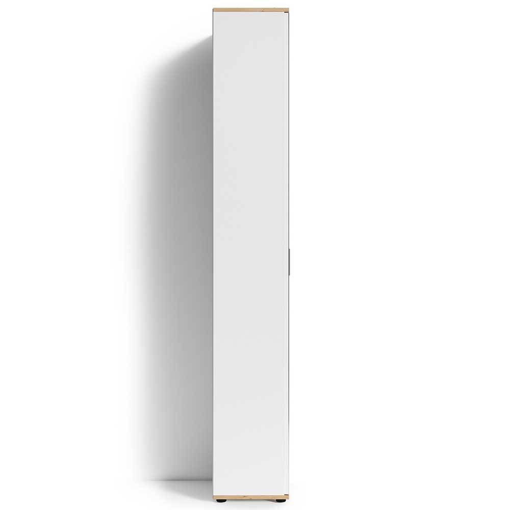 Dielenschrank Seyonda mit Spiegeltür 196 cm hoch - 49 cm breit