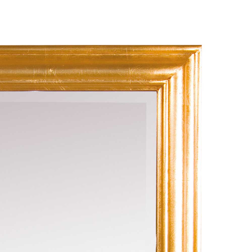 Spiegel Olagora mit Goldrahmen aus Holz