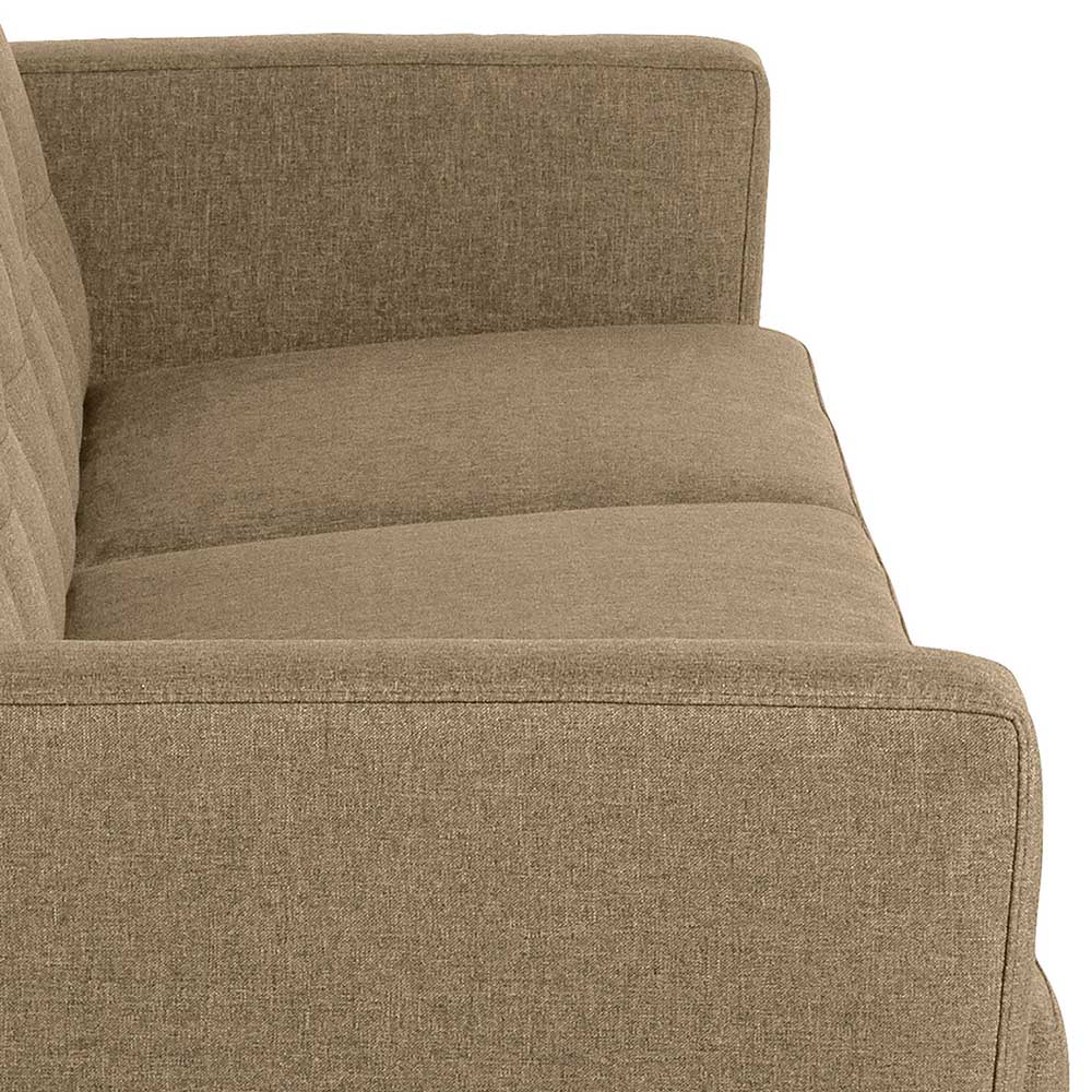 Funktions Sofa Feliz aus Flachgewebe mit Rücken Klappmechanik