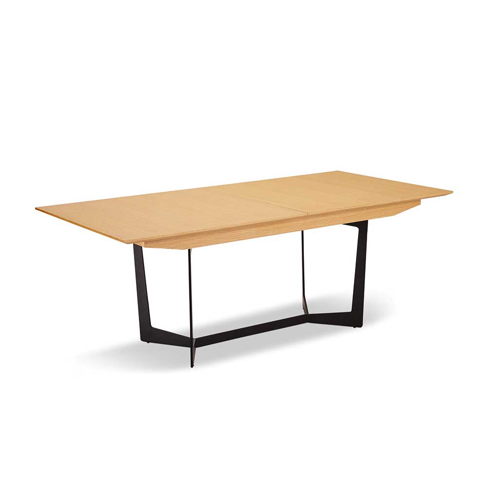 Esszimmer Tisch Ryllia 250 cm breit im Retro Design