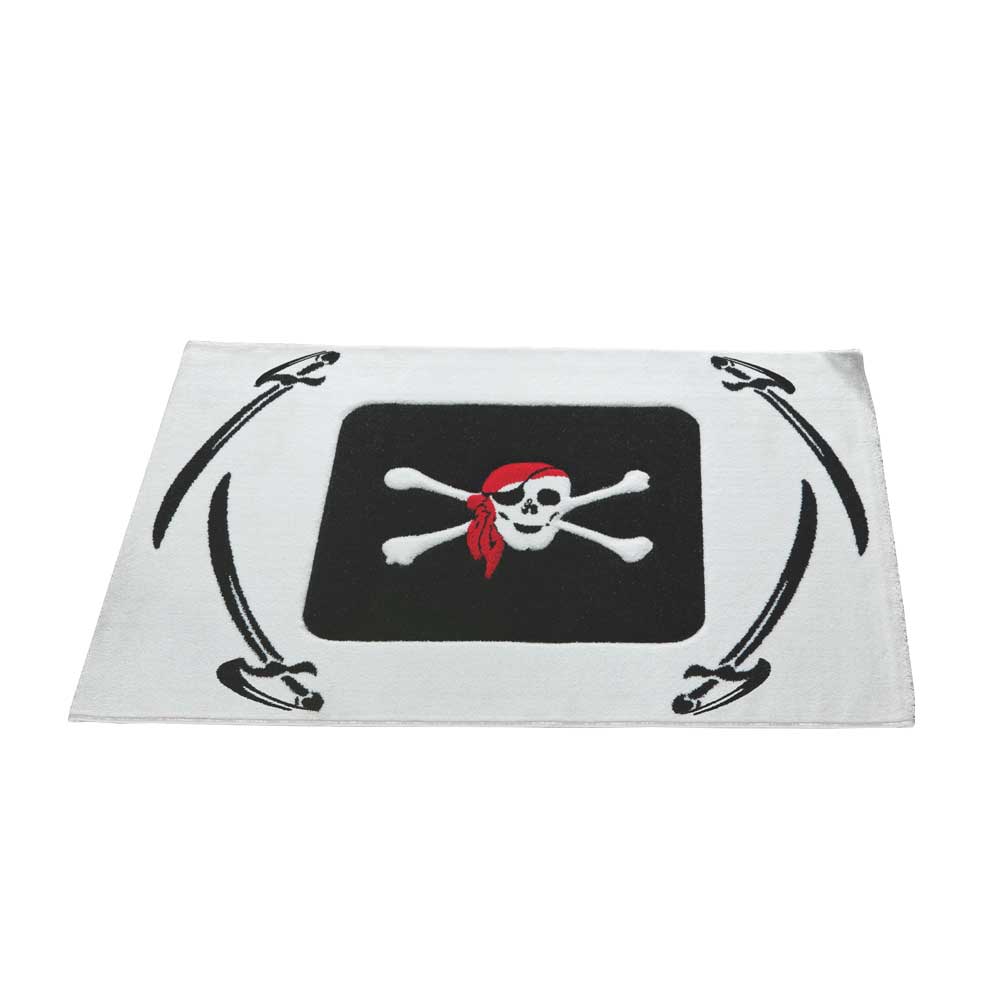 Piratenteppich für Jungen und kleine Piraten