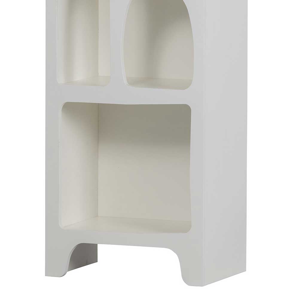 Modernes Standregal für Deko Endjos in Weiß 180 cm hoch
