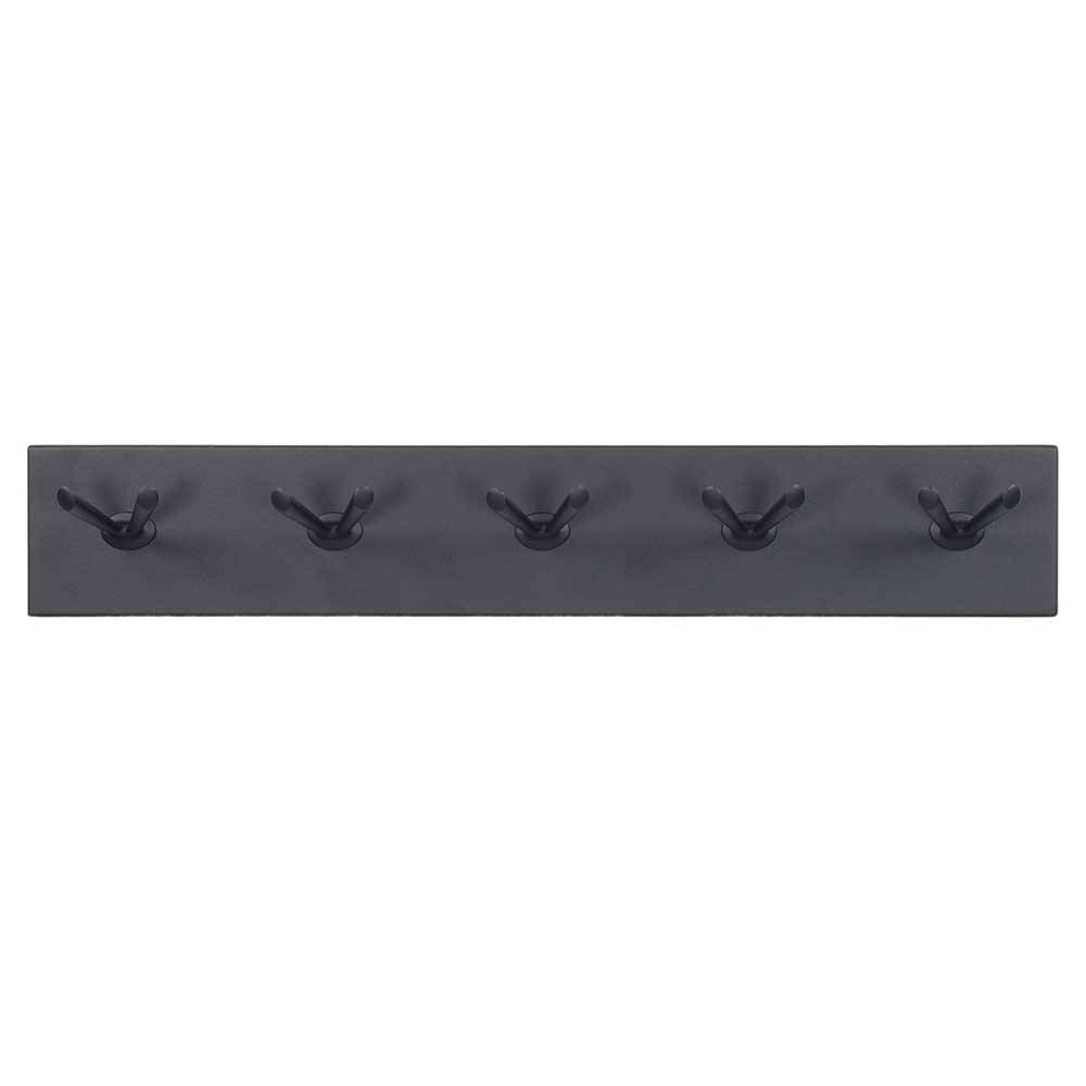 Wandhaken Pazinos in Schwarz aus Stahl