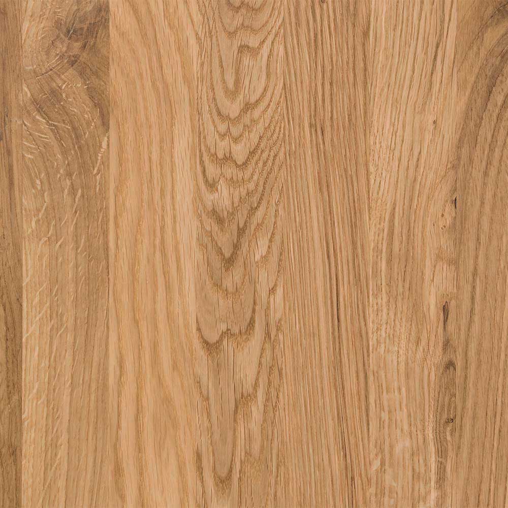 Wohnkombination Dulcian aus Eiche Massivholz 270 cm breit (vierteilig)