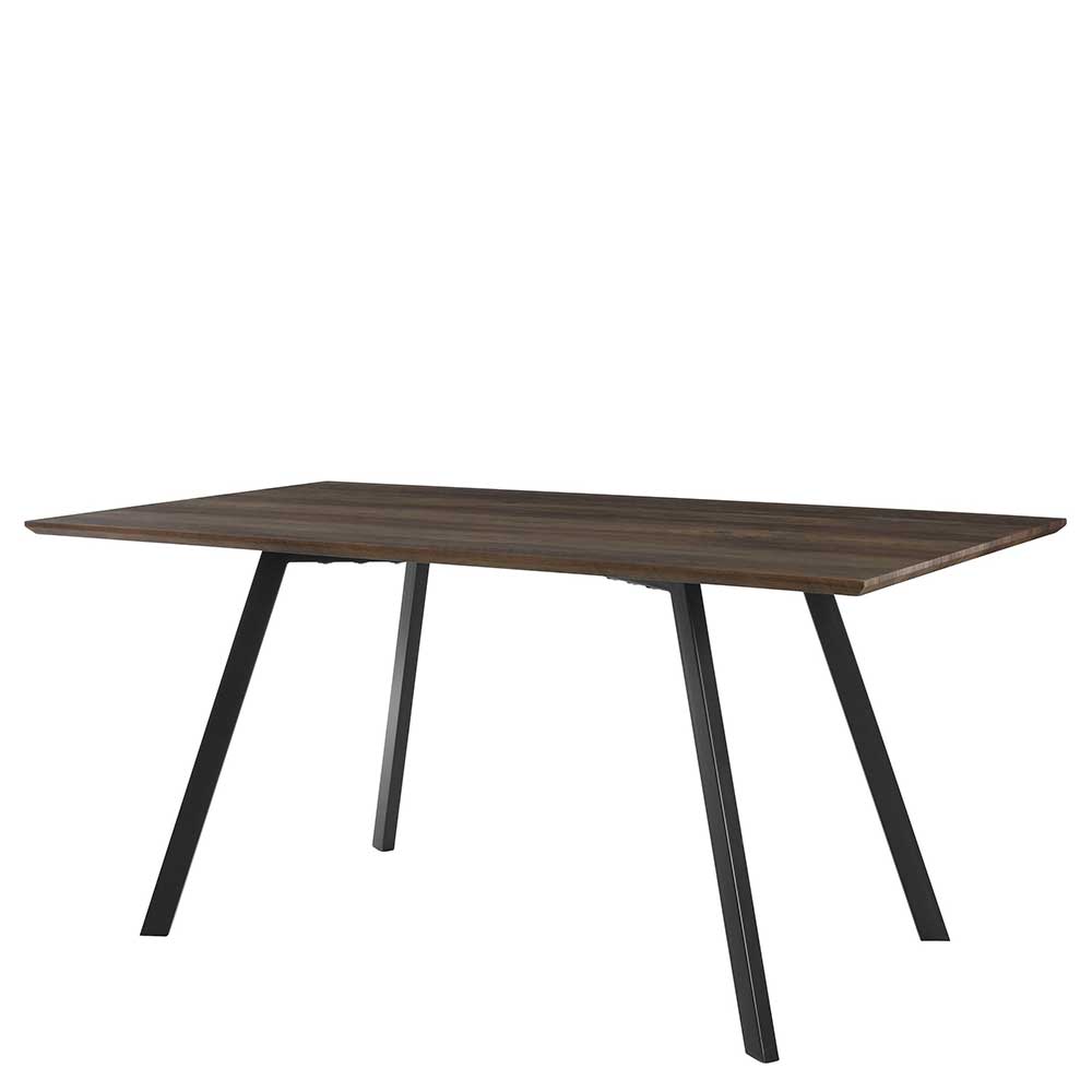 Esszimmer Tisch Capella in modernem Design mit Metall Vierfußgestell